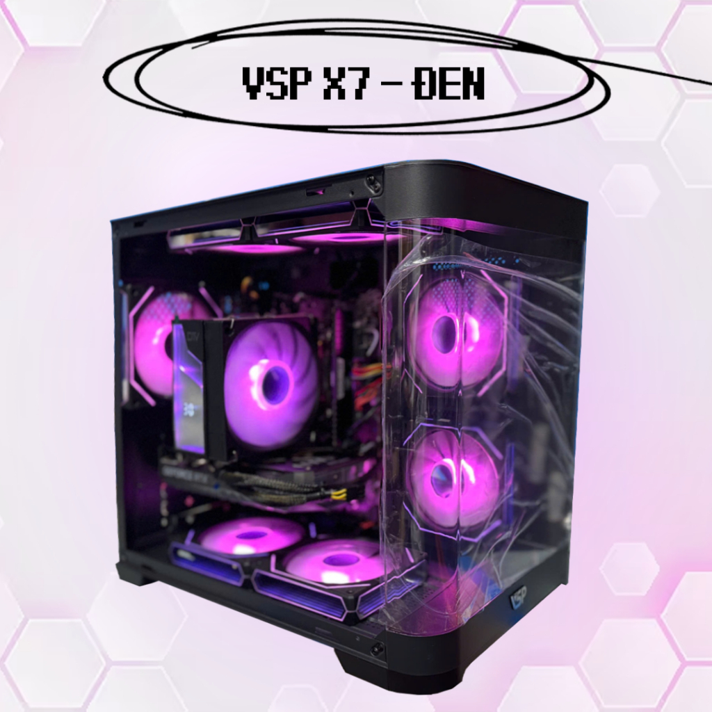 PC Gaming i3 10105F RTX 2060 RAM 32GB SSD 512GB Máy Tính Để Bàn