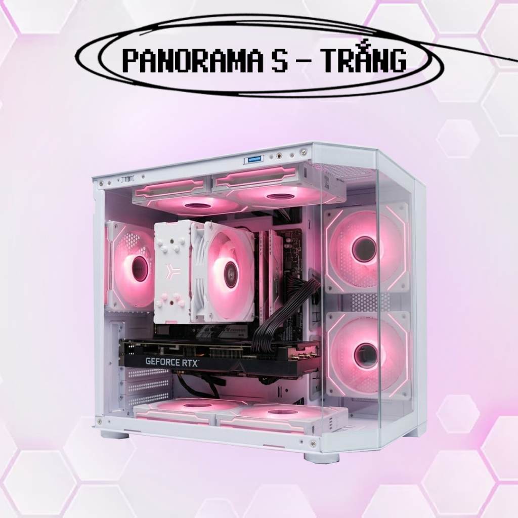 PC Gaming i3 10105F RTX 2060 RAM 32GB SSD 512GB Máy Tính Để Bàn