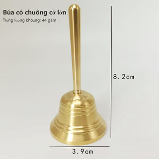 Chuông Cầm Tay Bằng Đồng - Âm Thanh Sắc Nét, Linh Đồng Cao Cấp