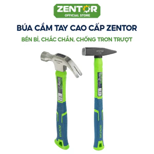 Búa Đóng Đinh-Búa Nhổ Đinh Cán Dài ZENTOR Đa Năng - Chất Liệu Thép Cacbon Cao Cấp, Chắc Chắn - Tay Cầm Chống Trượt