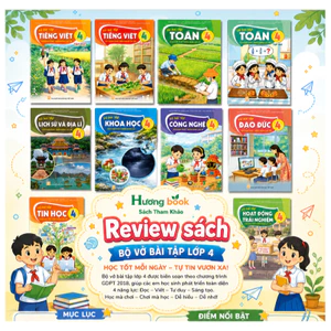 Sách - Sách giáo khoa Vở Bài Tập Lớp 4 - Tích hợp phát triển năng lực số