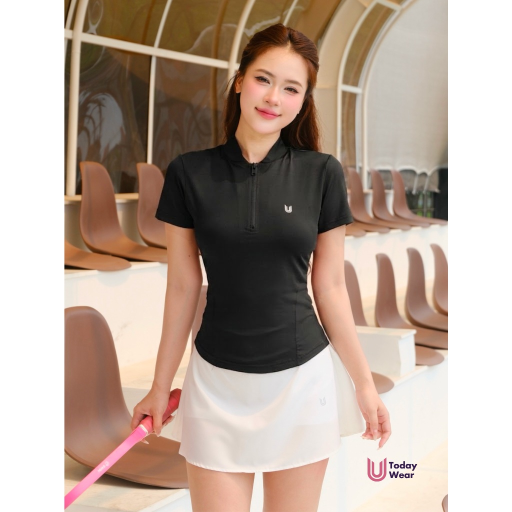 Áo thể thao tập pickeball nữ Jimmy Top Today U Wear thiết kế độc đáo chất liệu thoáng mát dễ vận động. | BigBuy360 - bigbuy360.vn