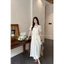 TRIANGLE - Rella Dress (Cân nhắc kỹ, đầm sáng màu QCCC không hoàn) Đầm ren ngắn tay cao cấp kèm belt style thanh lịch