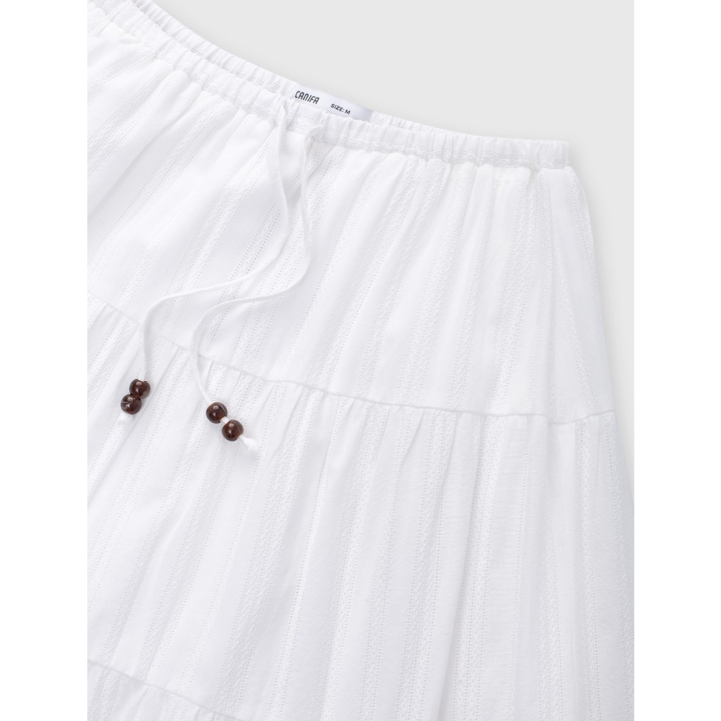 Chân váy nữ CANIFA dáng dài xòe maxi đi biển 6KS26S010