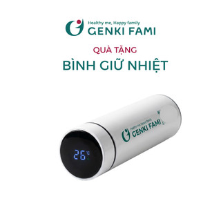 [Quà Tặng] Bình Nước Giữ Nhiệt Logo Genki Fami