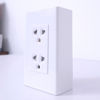 Mặt Nổi 3, 2 Ổ Cắm Điện 3 Chấu Ngang / Dọc TPE, Chính Hãng - thietbidienelec68