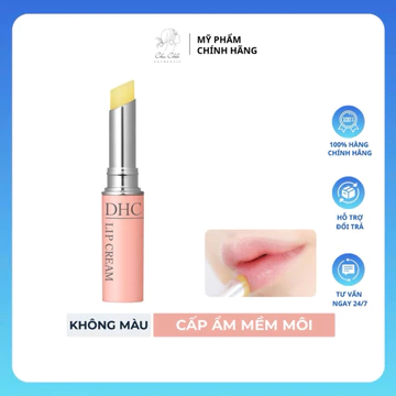 Son Dưỡng Môi DHC Lip Cream Nhật Bản | Dưỡng Ẩm Môi Khô Nứt, Mềm Mịn Môi