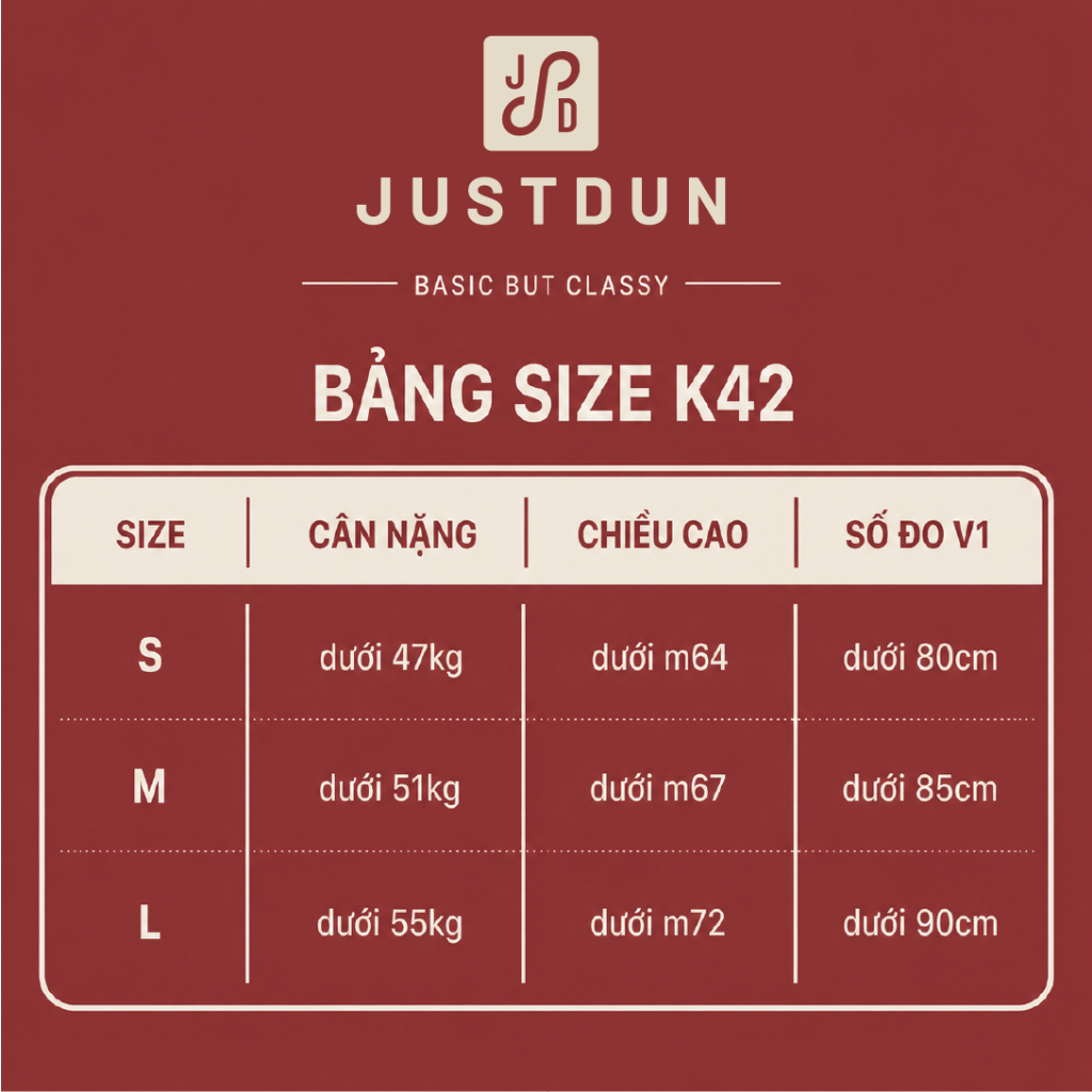 Áo thun ôm body cổ khoá cotton mịn JUSTDUN K42
