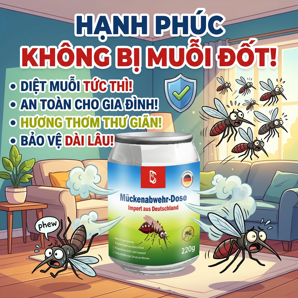 Không còn muỗi xuất hiện nữa! sáp đuổi muỗi gel diệt muỗi đuổi muỗi cho bà bầu và trẻ sơ sinh