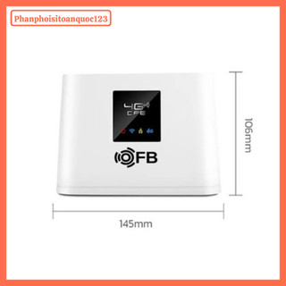 Router Wifi 4G Cắm SIM Không Cần Kéo Mạng – Phát Wifi 32 Thiết Bị, 2 Cổng LAN, Dùng Cho Camera, Nhà Trọ, Văn Phòng