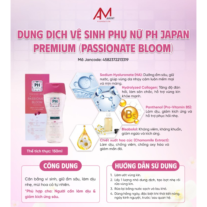 Dung Dịch Vệ Sinh PH Japan Premium 150ml