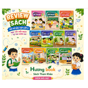 Sách - Vở Bài toán tiếng việt Lớp 2 - Tích hợp phát triển năng lực số