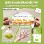 Combo 2bịch màng bọc thực phẩm treo tường dạng rút TopGia chất liệu PE