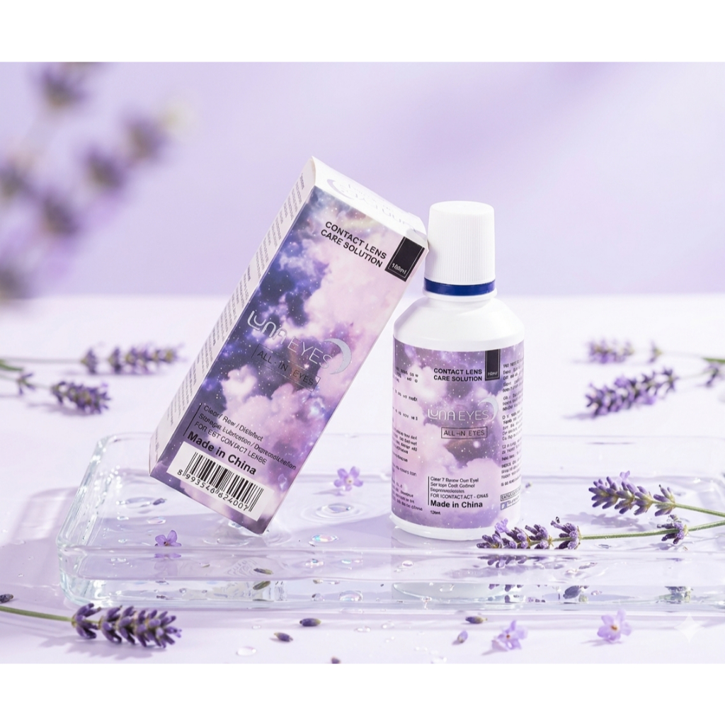 Nước ngâm lens LUNA EYES 120ml – dành cho kính áp tròng
