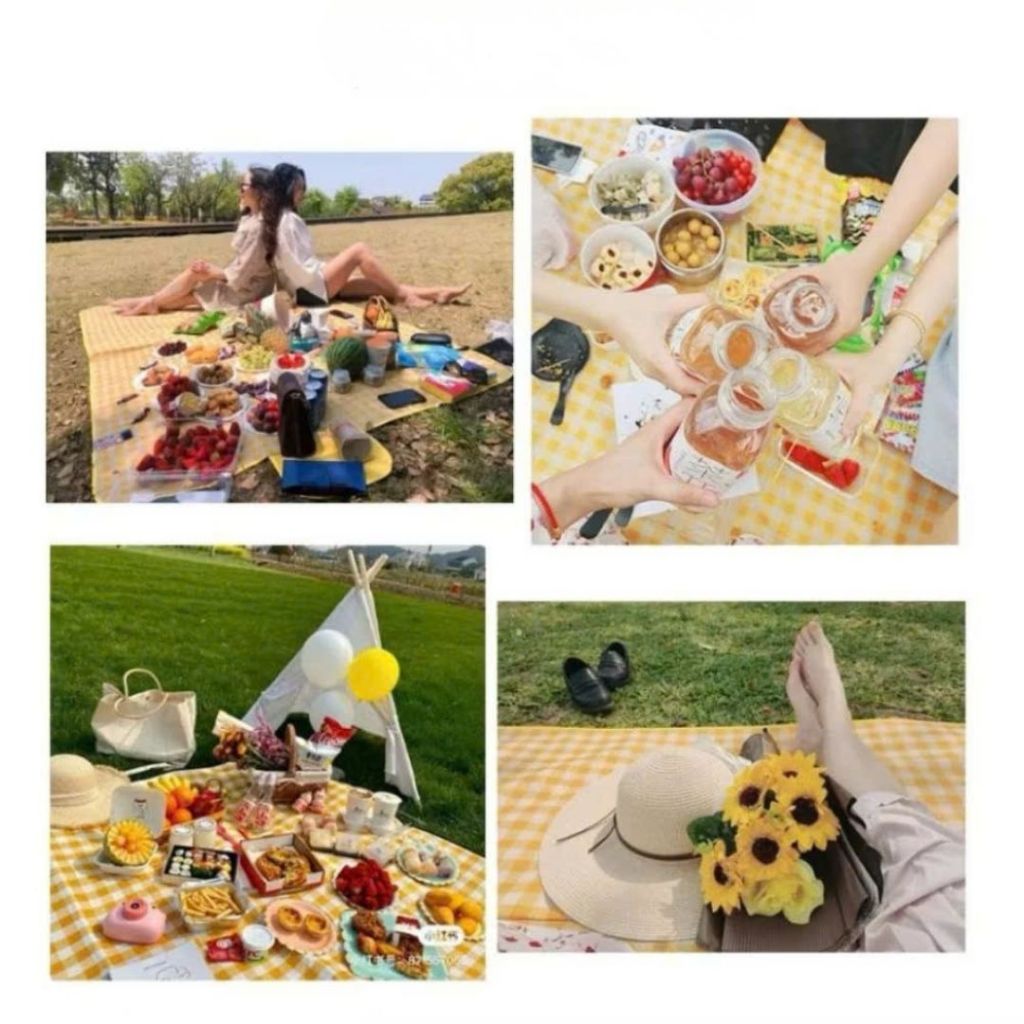 Thảm Picnic Gấp Gọn ALOHOME – Thảm Trải Dã Ngoại, Ngoài Trời Tiện Lợi