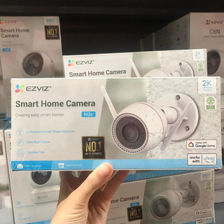 Camera EZVIZ H3C 3MP/2K màu bản đủ thân trụ ngoài trời, có màu ban đêm, đàm thoại 2 chiều