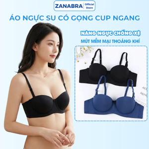 Áo Ngực Có Gọng Su Trơn, Áo Lót Nữ Nâng Ngực Đệm Dày ZANABRA A2025