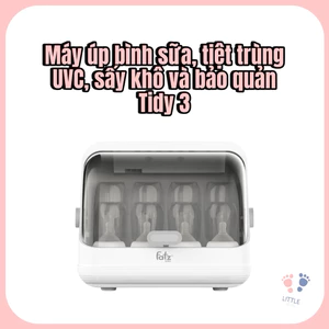 Máy Tiệt Trùng Bình Sữa UVC Fatzbaby Tidy 3 – Sấy Khô, Bảo Quản Bình Sữa Cho Bé