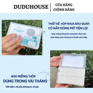 Bông Tẩy Trang Likado Hộp 400/1000 Miếng Duduhouse