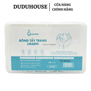 Bông Tẩy Trang Likado Hộp 400/1000 Miếng Duduhouse