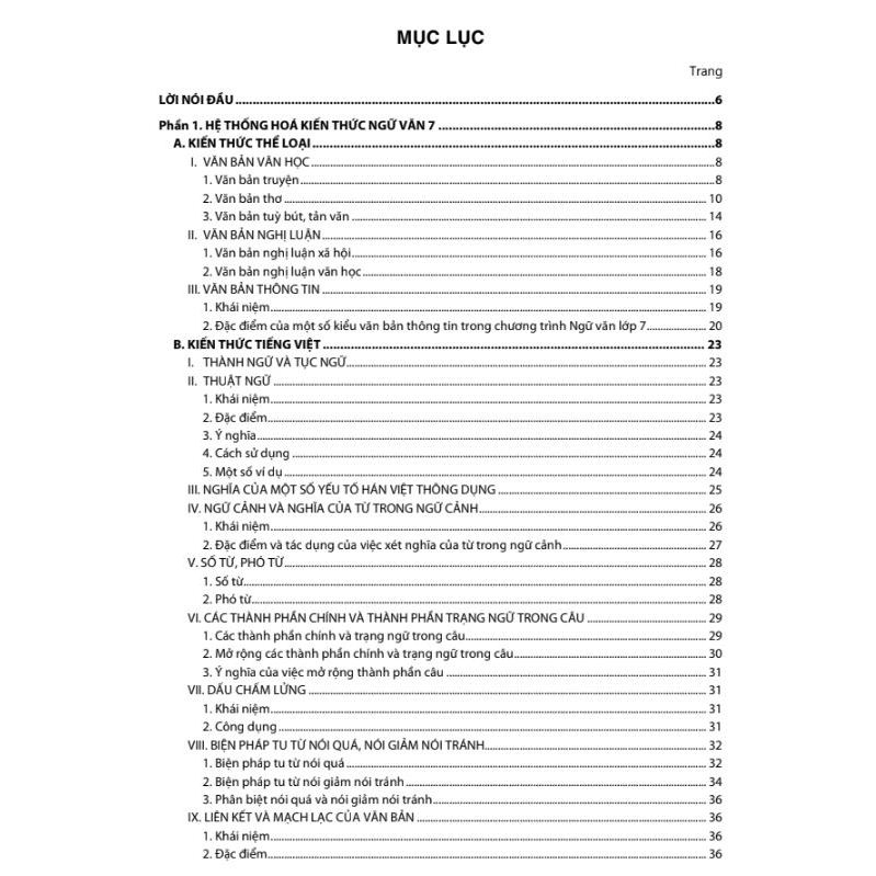 Sách - Bồi dưỡng học sinh giỏi Ngữ văn 7