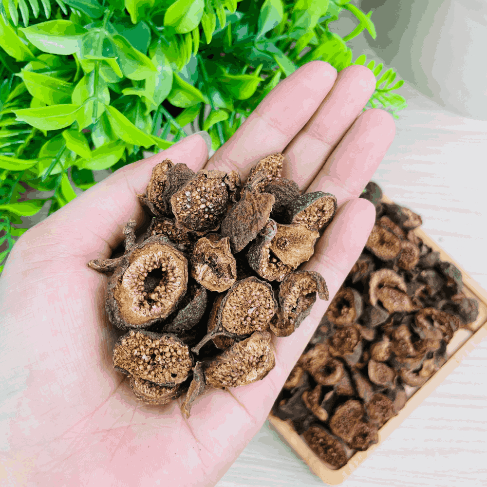 500g Quả Sung Khô Đức Thiện (Khô, Sạch, Thơm) Hỗ Trợ Sỏi Thận, Sỏi Tiết Niệu, Sỏi Mật, Ngăn Ngừa K
