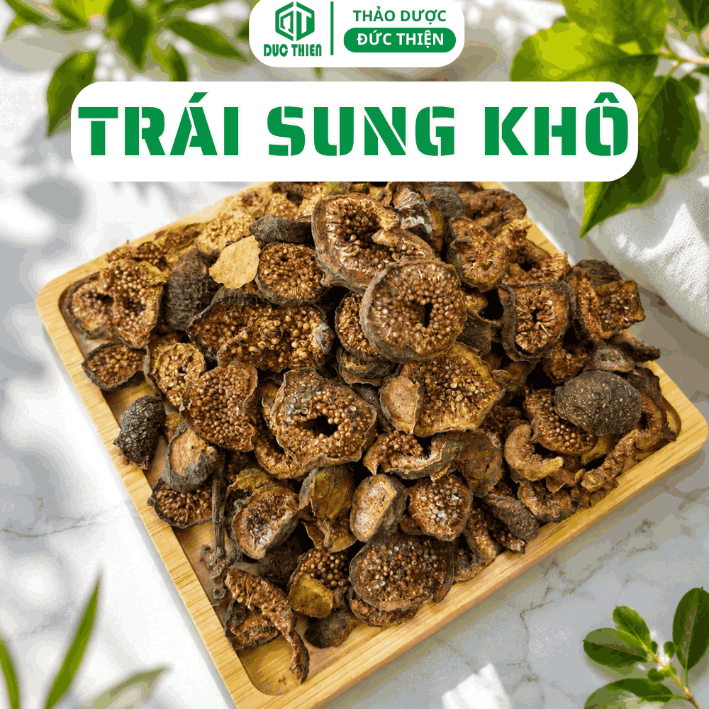 500g Quả Sung Khô Đức Thiện (Khô, Sạch, Thơm) Hỗ Trợ Sỏi Thận, Sỏi Tiết Niệu, Sỏi Mật, Ngăn Ngừa K