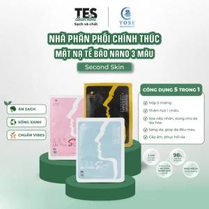 Mặt nạ ngủ da sinh học 3 màu YOSE giúp xóa nếp nhăn phục hồi và làm sáng da hộp 6 miếng