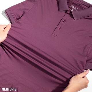 Áo Polo Nam MENTORIS Vải Thun Lạnh Cao Cấp, Co Giãn Tốt, Form Vừa Vặn,Phong Cách Thời Thượng MPS212R