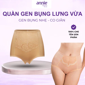 Quần Gen Nịt Bụng annie QE 2121 Thon Gọn, Che Mỡ Bụng Cạp Cao Thông Thoáng