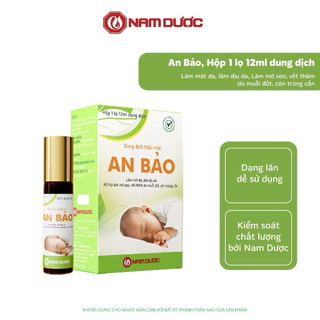 An Bảo, Hộp 1 lọ 12ml dung dịch, Làm mát da, làm dịu da, Làm mờ sẹo, vết thâm do muỗi đốt, côn trùng cắn