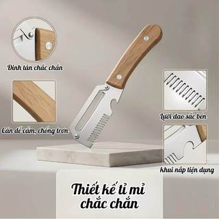 Dao Bào Đa Năng Cầm Tay - Dụng Cụ Cắt Hành, Gọt Vỏ Rau Củ Quả Tiện Lợi, Thiết Kế Nhỏ Gọn Bền Đẹp
