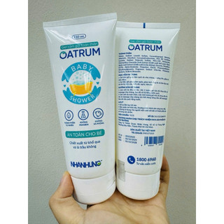 GEL TẮM GỘI OATRUM nhân hưng, chiết từ khổ qua, lá trầu 150ml