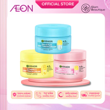Kem dưỡng ẩm Garnier Mochi Dry Touch Cream 30ml - Glam Beautique