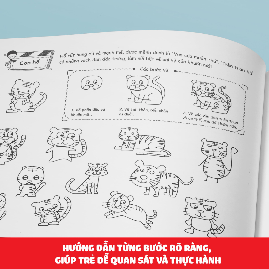 [TẶNG SÁP MÀU VẼ] Bộ Sách: Cuốn Bé Tập Vẽ 5000 Mẫu & Combo 3 Cuốn Rèn Luyện Tư Duy Não Trái, Não Phải
