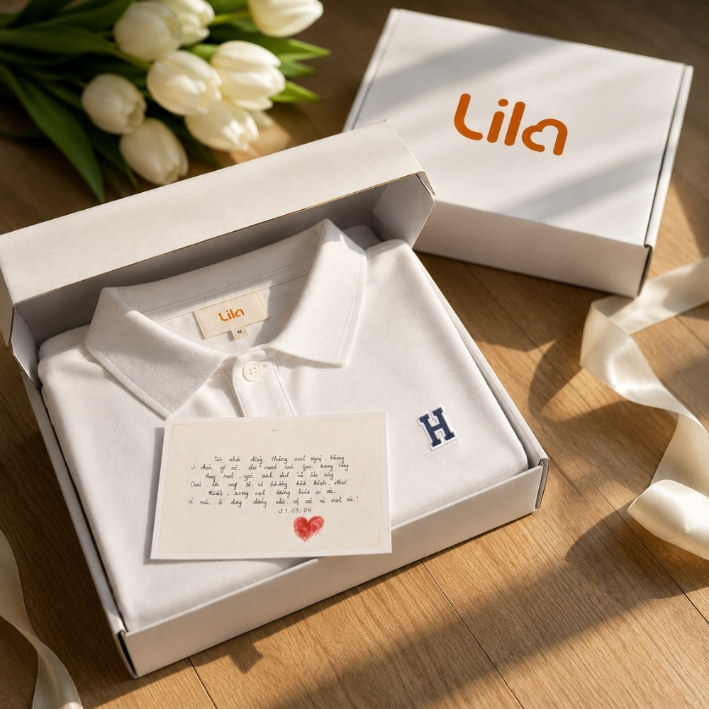 Áo polo nam, váy polo nữ đồ đôi thêu chữ cái A-Z theo yêu cầu vải cotton co giãn, quà tặng người yêu