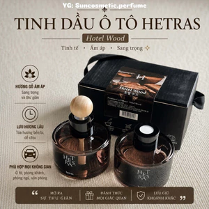 Set Tinh dầu nước hoa Ô Tô Hetras (77ml x 2)