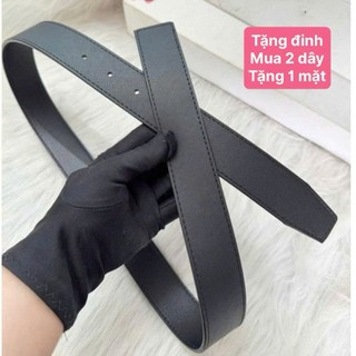 Dây lưng nam lẻ không kèm mặt dùng cho mặt bấm lỗ 3,8- 4cm