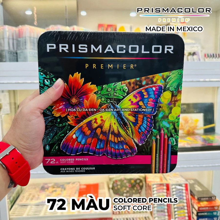 Bút chì màu sắc PRISMACOLOR | Premier ® dụt Tim mềm màu 48pcs / 72pcs trên bộ vest bút chì