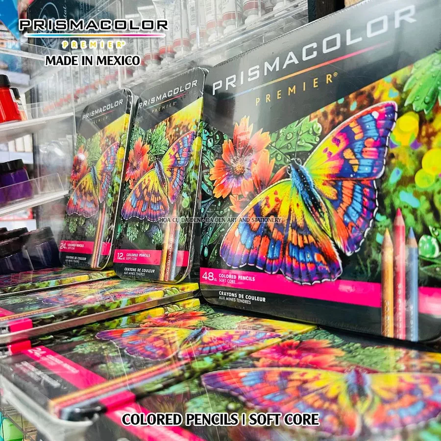 Bút chì màu sắc PRISMACOLOR | Premier ® dụt Tim mềm màu 48pcs / 72pcs trên bộ vest bút chì