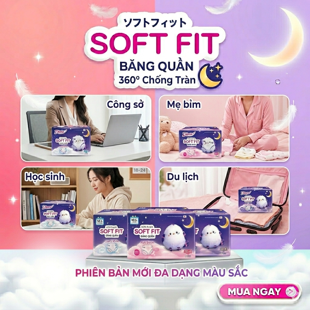 Băng quần Soft Fit (Combo 2) - NPP Tường Nghi