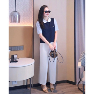 Áo thiết kế phối màu