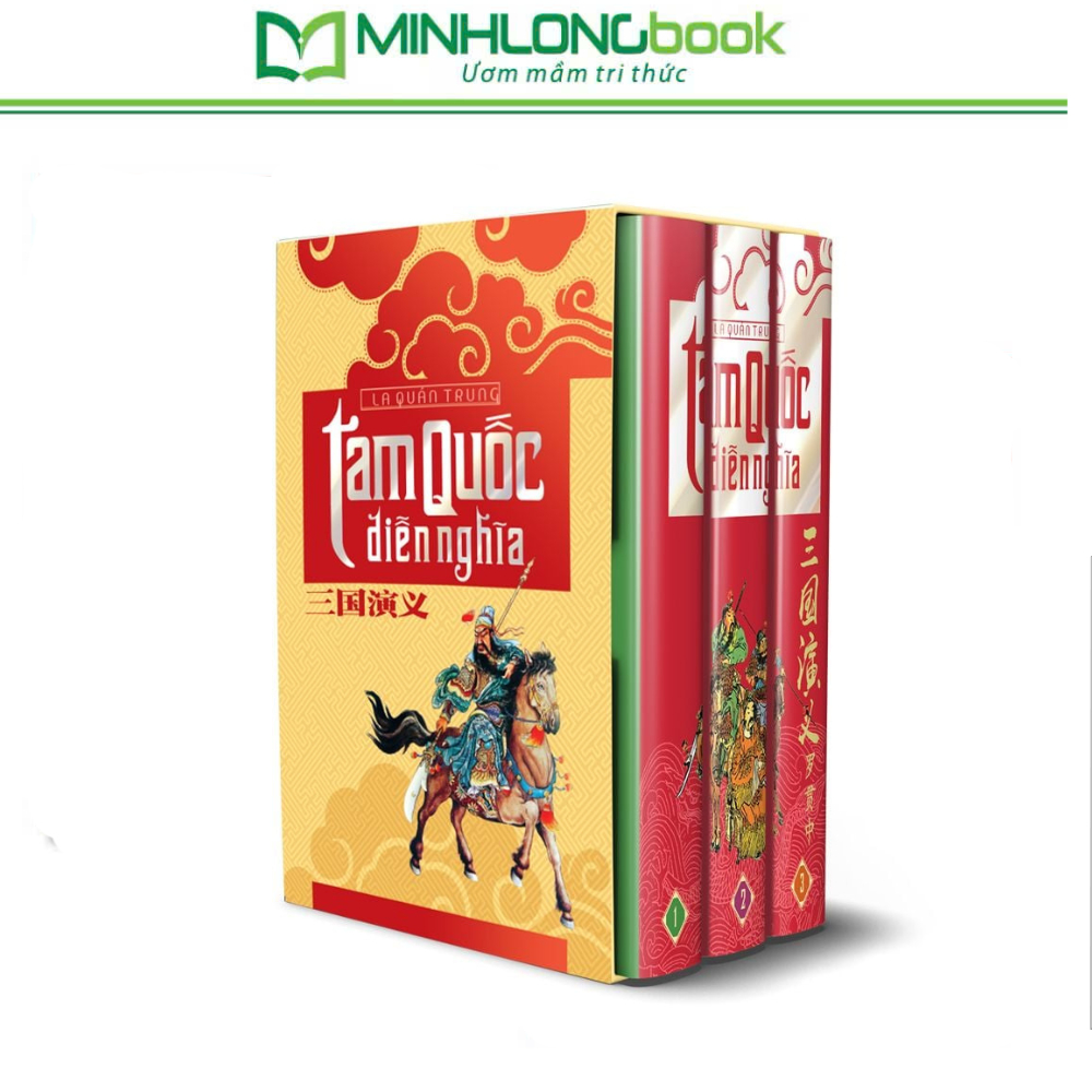 Trọn Bộ Tam Quốc Diễn Nghĩa (Trọn Bộ 3 Cuốn)