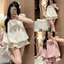 Áo Kiểu Cổ Rộng Dáng Bồng Phối Nơ Ngực Dilyshop - A149