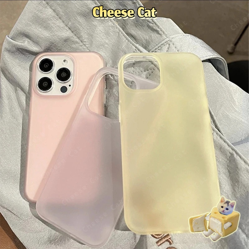 Ốp lưng iPhone chống bám vân tay màu kẹo dẻo mờ cho iPhone 15 16 17 13 12 11 14 Pro Max 17 Air 7 8 Plus SE XR Xs Max