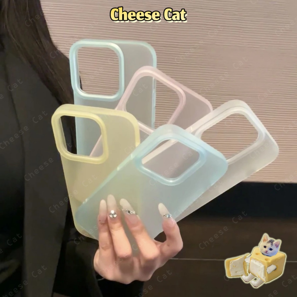 Ốp lưng iPhone chống bám vân tay màu kẹo dẻo mờ cho iPhone 15 16 17 13 12 11 14 Pro Max 17 Air 7 8 Plus SE XR Xs Max