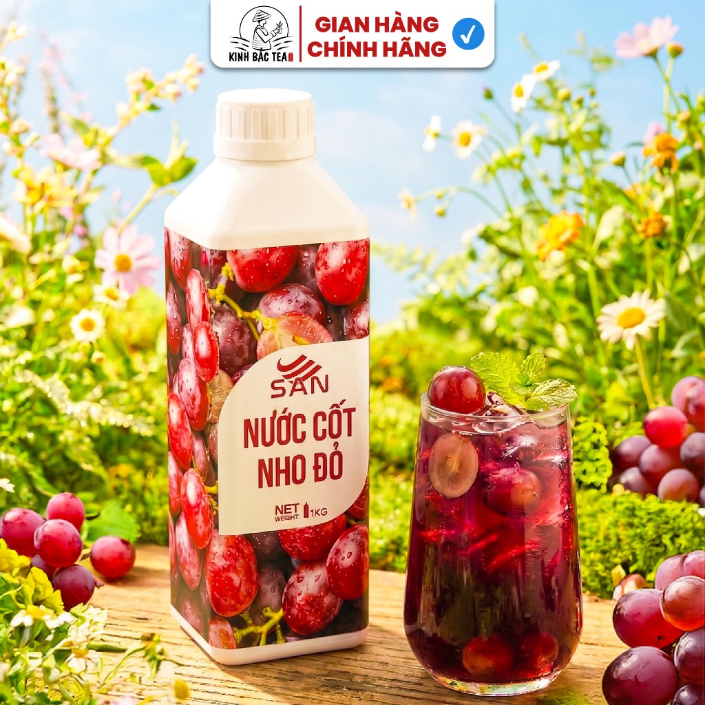 Nước cốt cóc mơ SAN, có mẫu thử 100ml, tặng công thức pha chế, hương thơm, trái cây tự nhiên