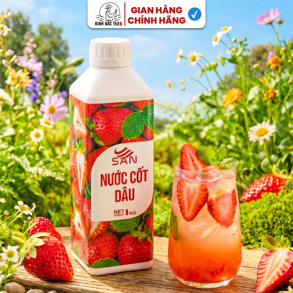 Nước cốt cóc mơ SAN, có mẫu thử 100ml, tặng công thức pha chế, hương thơm, trái cây tự nhiên