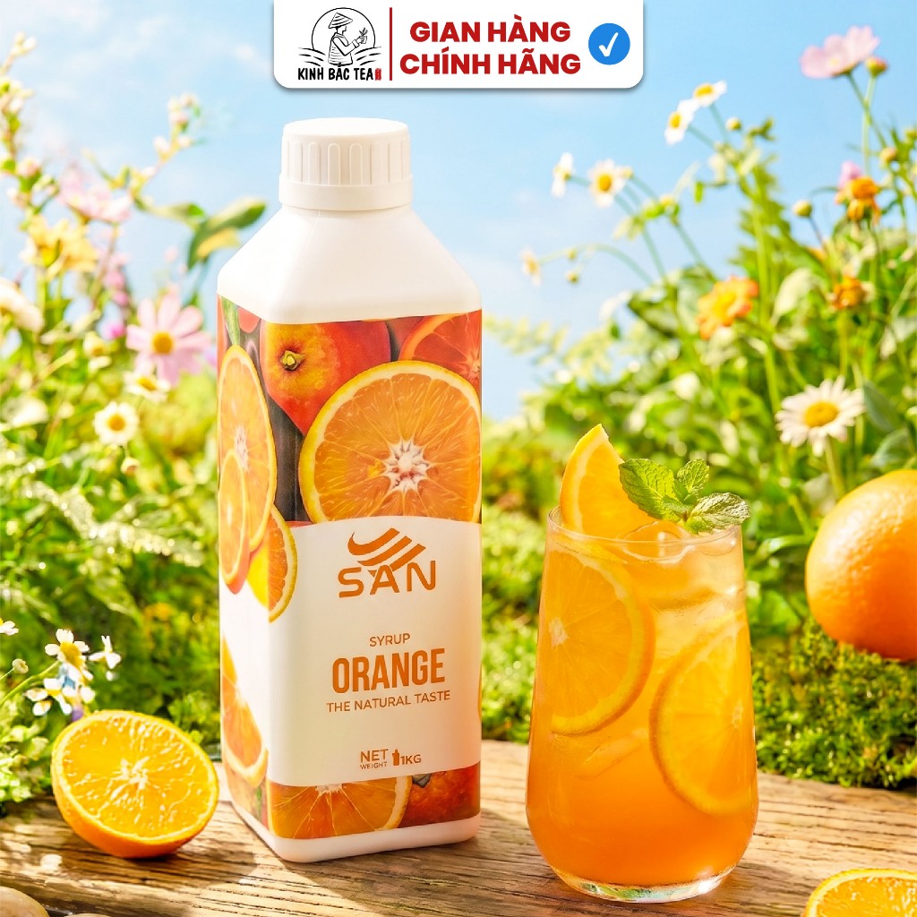 Syrup/siro DÂU SAN, có mẫu thử 100ml, tặng công thức pha chế, hương thơm, màu sắc nổi bật