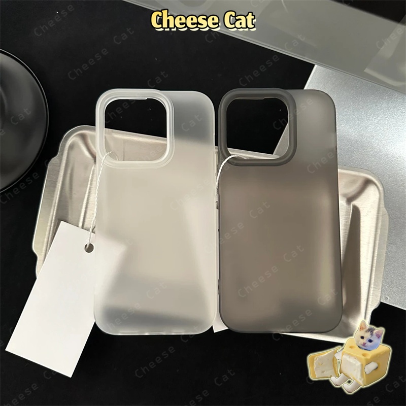 Ốp lưng iPhone màu đen không ố vàng chất liệu mềm mại phù hợp với iPhone 15 16 17 13 12 11 14 Pro Max 17 Air 7Plus XR Xs